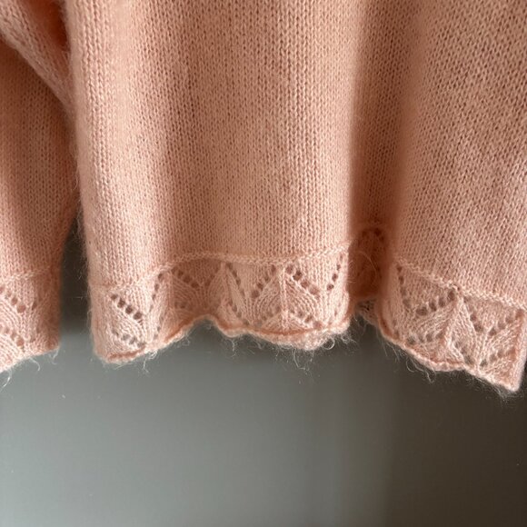 Vintage Fuzzy Pink Sweater - Picture 3 of 8